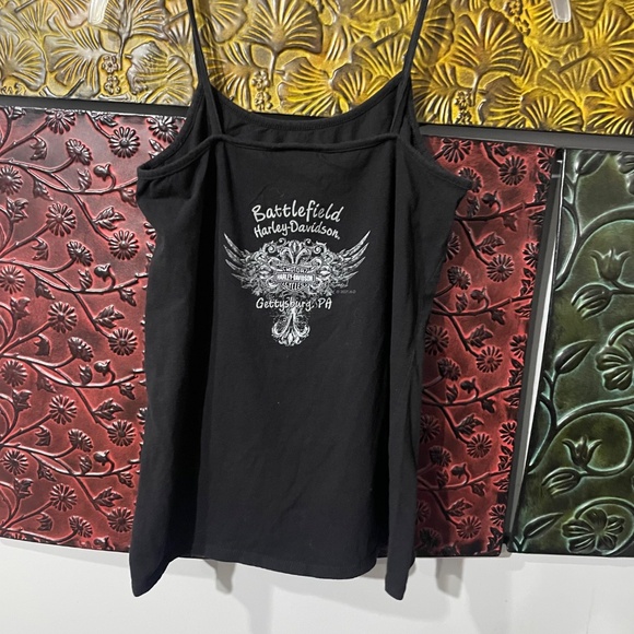 Harley-Davidson Women’s Tank Top Black (Size Small) - Picture 2 of 4